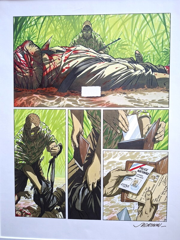 For sale - Le Tueur by Luc Jacamon - Comic Strip