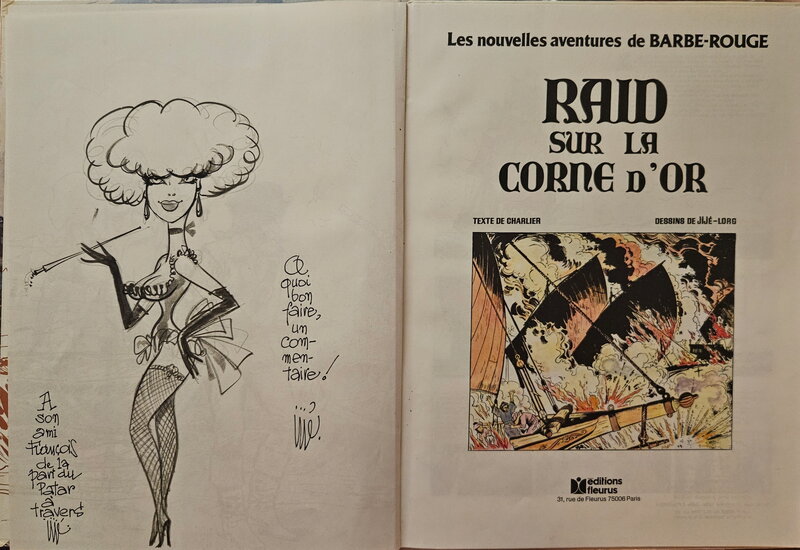 Jijé, 1979 - Barbe Rouge ou ... Moulin Rouge ? - Sketch