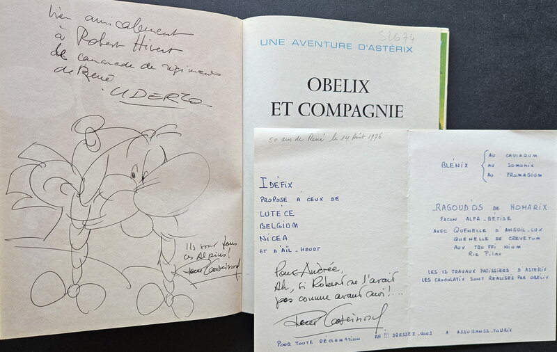 Albert Uderzo, René Goscinny, 1976 - Obélix et Cie - Sketch