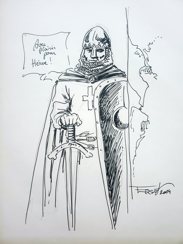 Ersel, LE GARDIEN DE LA LANCE    T2 INITIATION - Dédicace