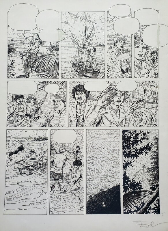 Ersel, SAGA VAN EEN WRAAK    T2 FREDERIK - Comic Strip