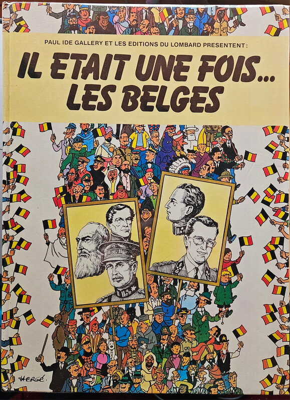 André Franquin, Morris, Peyo, Tibet, 1980 - Il était une fois ce quatuor belge : Franquin, Peyo, Morris et Tibet - Dédicace