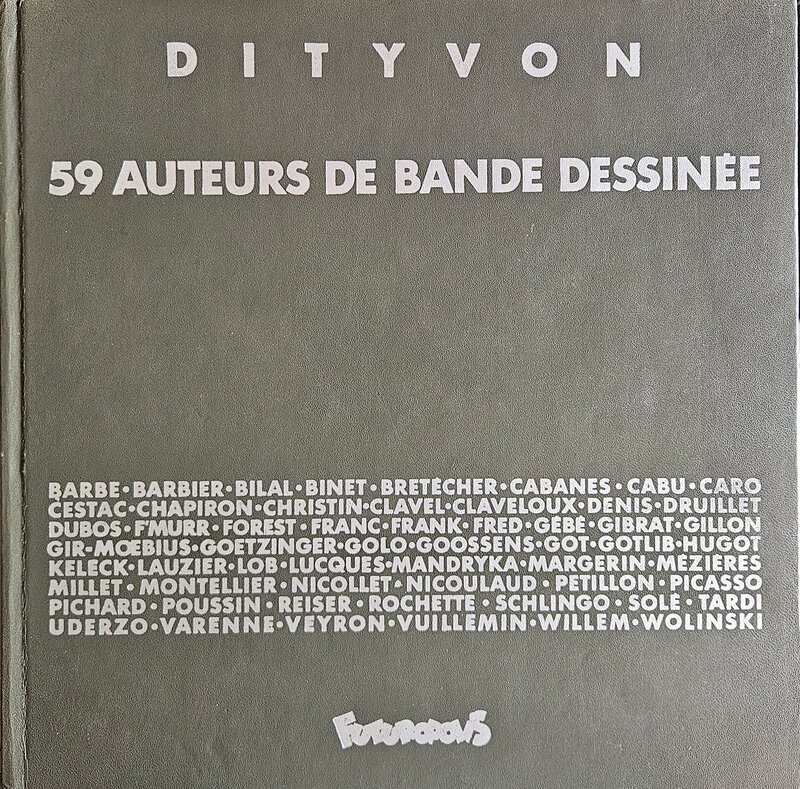 Moebius, 1981 - Le Dityvon : 23/59 - Dédicace