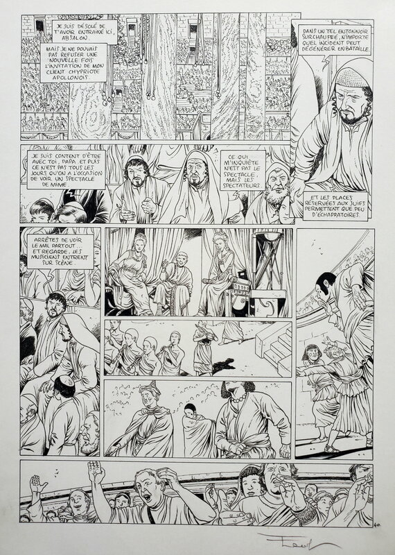 Ersel, LA MEMOIRE D'ABRAHAM   T1 LES CHEMINS DE L'EXIL - Comic Strip