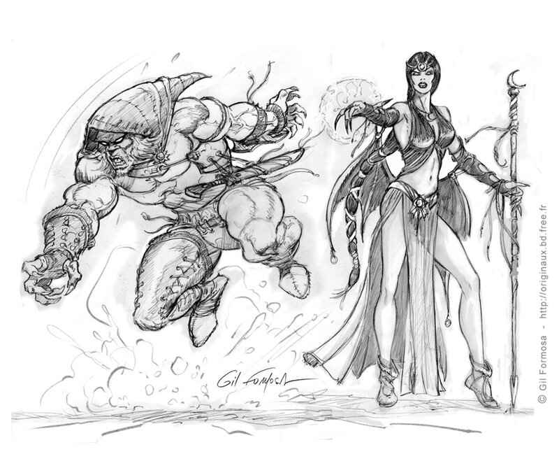 CARGAL Sorcery par Gil Formosa - Œuvre originale