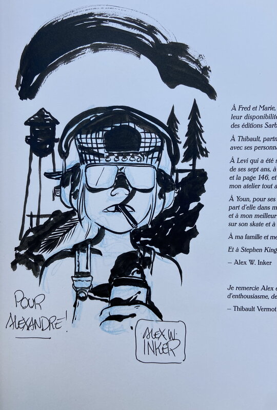 Colorado Train by Alex W. Inker - Sketch