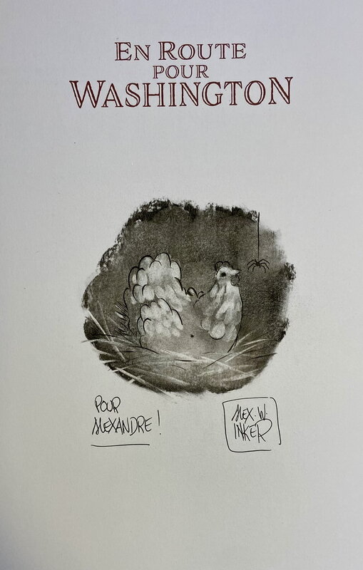 Alex W. Inker, En route pour Washington - Sketch
