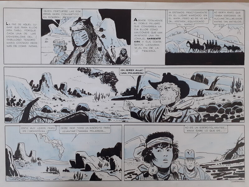 Hugo Pratt, Hector Oesterheld, Sergent Kirk 