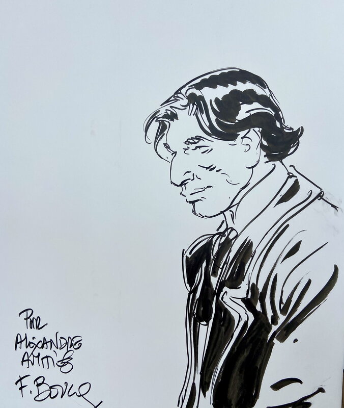 Bouncer T1 by François Boucq - Sketch