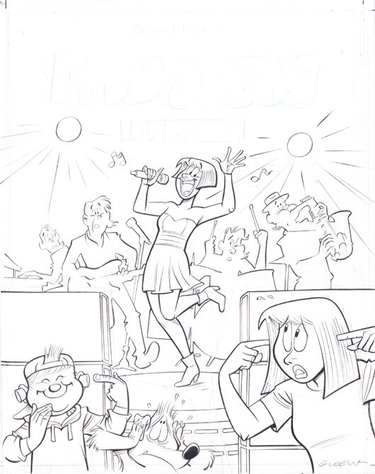 Gerard Leever | 2018 | Cover Suus en Sas 13 Tob talent - Couverture originale