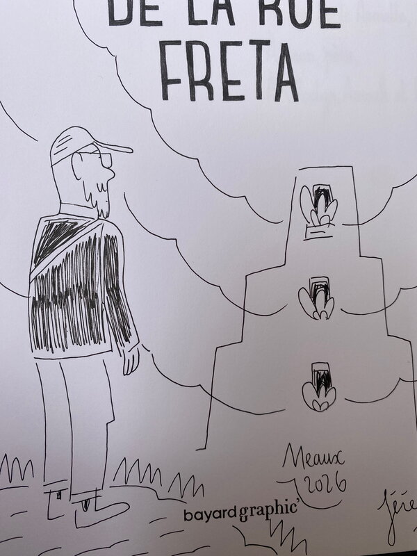 Jérémie Dres, illustration originale, 
