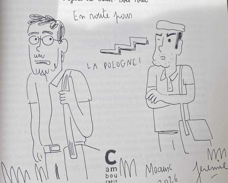 Jérémie Dres, illustration originale, 