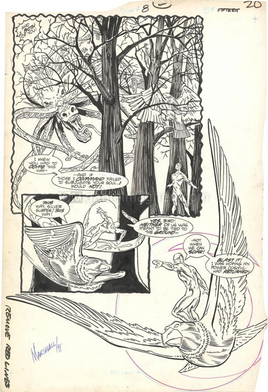 Silver Surfer by Marshall Rogers, Joe Rubinstein, Steve Englehart - Comic Strip