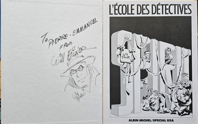 1986 - Le Spirit par Will Eisner - Dédicace