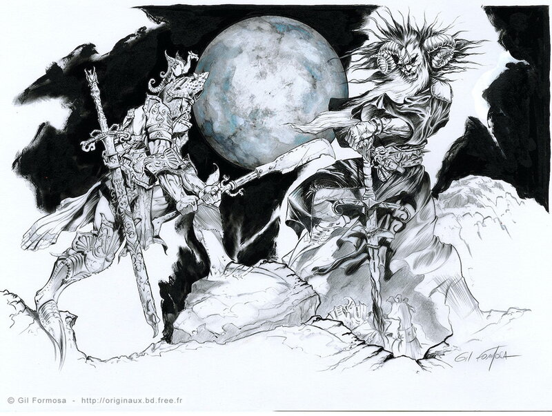 En vente - CARGAL par Gil Formosa - Planche originale
