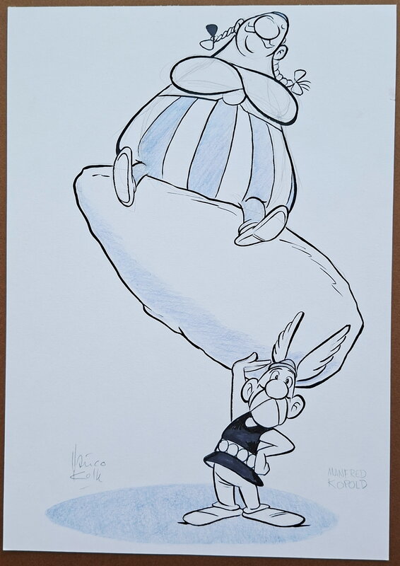 Asterix & Obelix by Hanco Kolk - Comic Strip