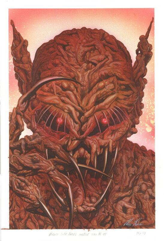 For sale - Alex Ross, Giuseppe Arcimboldo, Project Superpowers, cap. 2, n. 11 - couverture - Original Cover