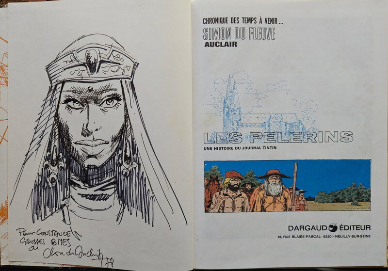 1978 - Les pèlerins by Claude Auclair - Sketch