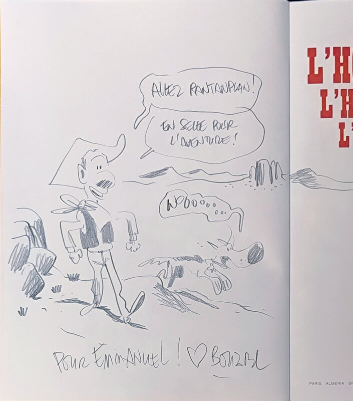 Guillaume Bouzard, L'homme qui a vu l'homme qui filme l'homme qui tire plus vite que son ombre 2026Avr18 - Dédicace