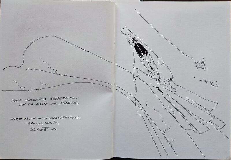 1991 - Silence by Didier Comès - Sketch