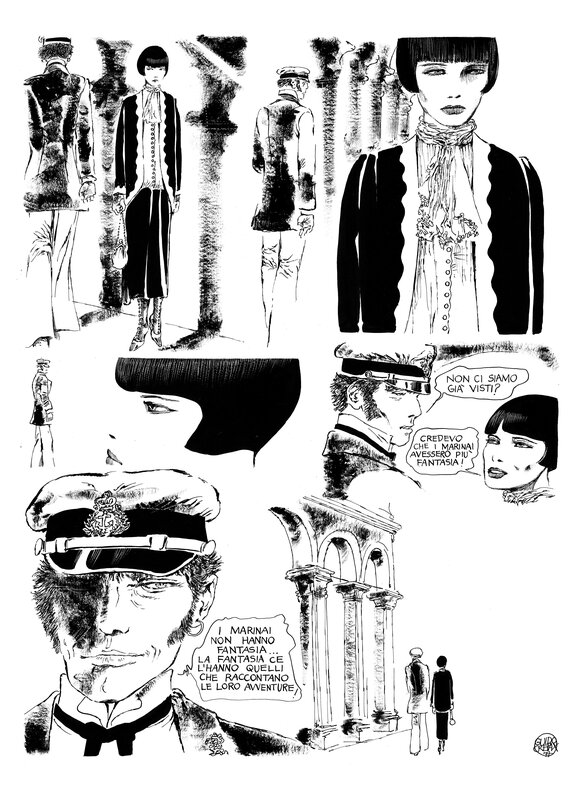 For sale - Antropology 07 by Guido Crepax - Comic Strip