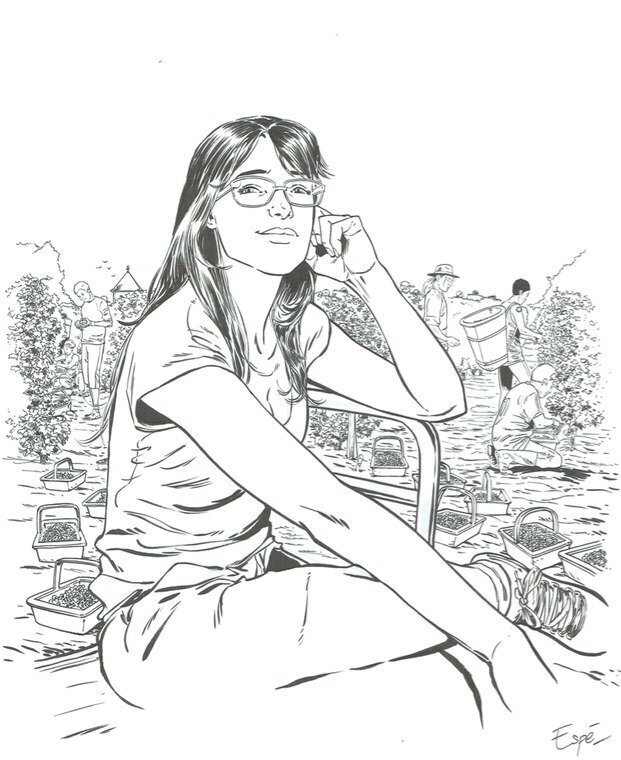 Espé, Eric Corbeyran, Les Vendanges - Château Bordeaux Tome 7 - Planche originale