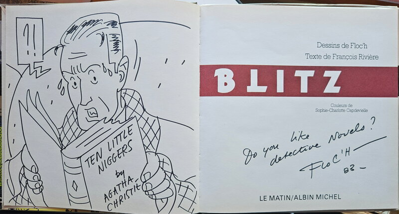 Floc'h, 1983 - Blitz & détective novels - Sketch