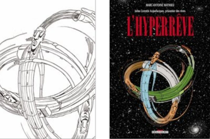 Marc-Antoine Mathieu, Julius Corentin Acquefacques, prisonnier des rêves - couverture du tome 7 - Original Cover