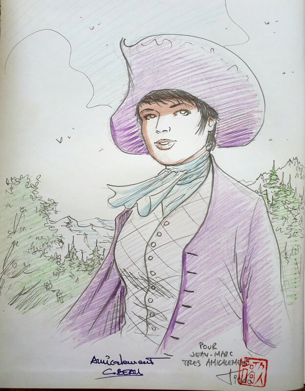 TieKo, Wallace, Carole Beau, LE CHANT DES TERRES   T2 GLENSCONE - Dédicace