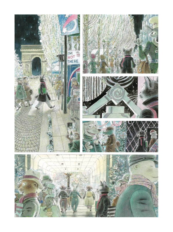For sale - Andréi Arinouchkine, Le chat-peintre. Planche 28 - Comic Strip