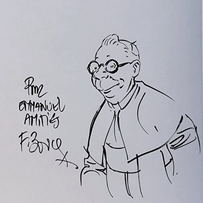 François Boucq, Le Petit Pape Pie 3,14 t.3 2026Avr17 - Sketch