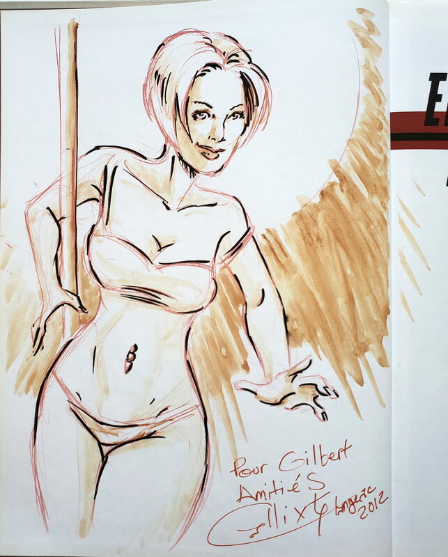 Callixte, EIGHTBALL  HUNTER   T1 LOSER - Dédicace