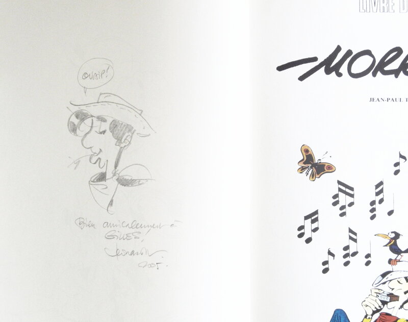 Livre d'or Morris by Vittorio Leonardo - Sketch