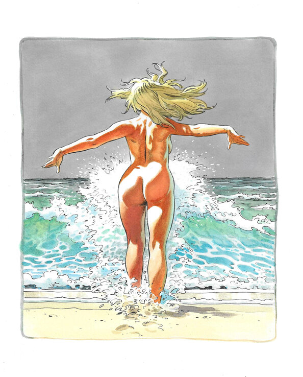 For sale - François Miville-Deschênes, Esquisse préparatoire (