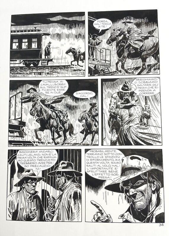 For sale - Ciel de plomb by José Ortiz - Comic Strip