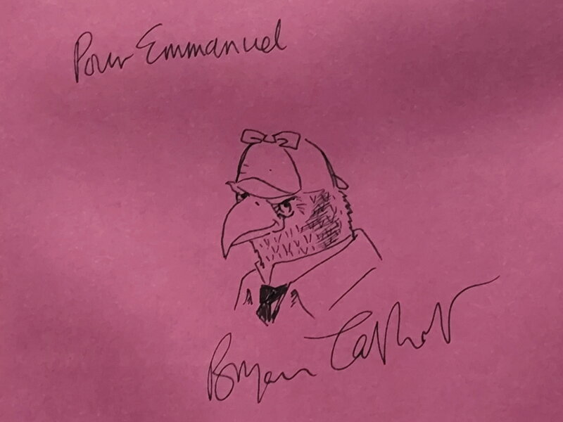 Bryan Talbot, Grandville Force majeure - Sketch