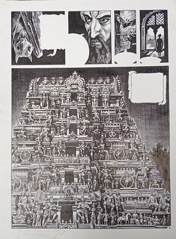 Alcatena - Planche originale