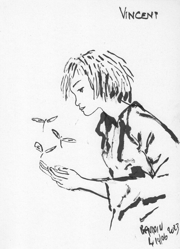 Edmond Baudoin, Chronique de l'ephemere - Dédicace