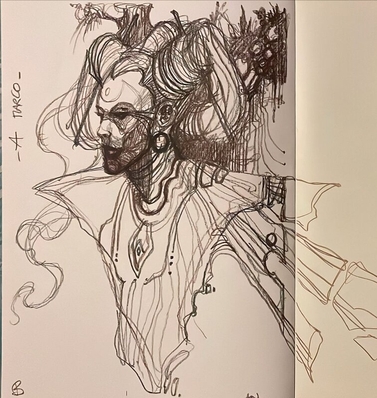 Ego Sum by Simone Bianchi - Sketch