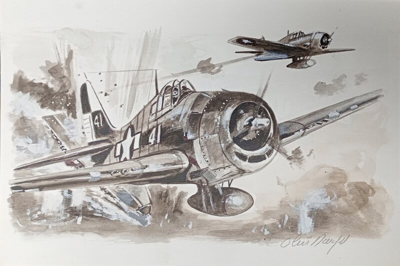 Dauger - Hellcat - Illustration originale