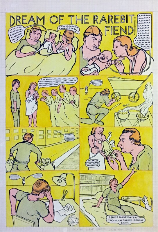 Maciej Sieńczyk, Dream of the Rarebit Fiend - Planche originale
