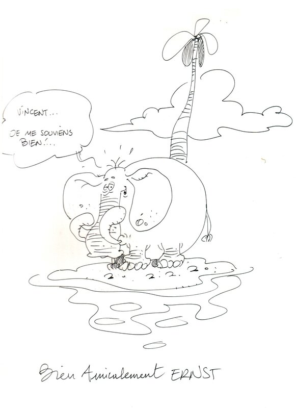 Clin d'oeil by Serge Ernst - Sketch