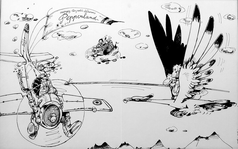 F'murrr pour Pepperland - Illustration originale