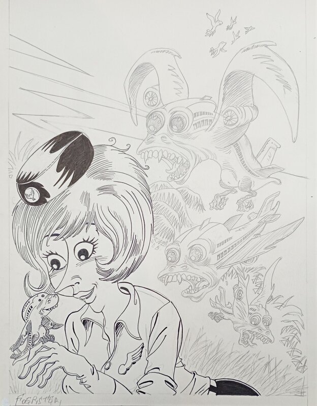 Foerster - Hommage à Walthery - Œuvre originale