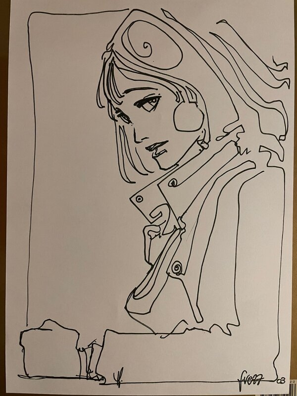 I Custodi del Maser by Massimiliano Frezzato - Sketch