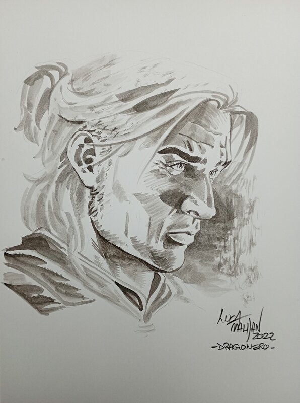 Malisan - Dragonero - Illustration originale