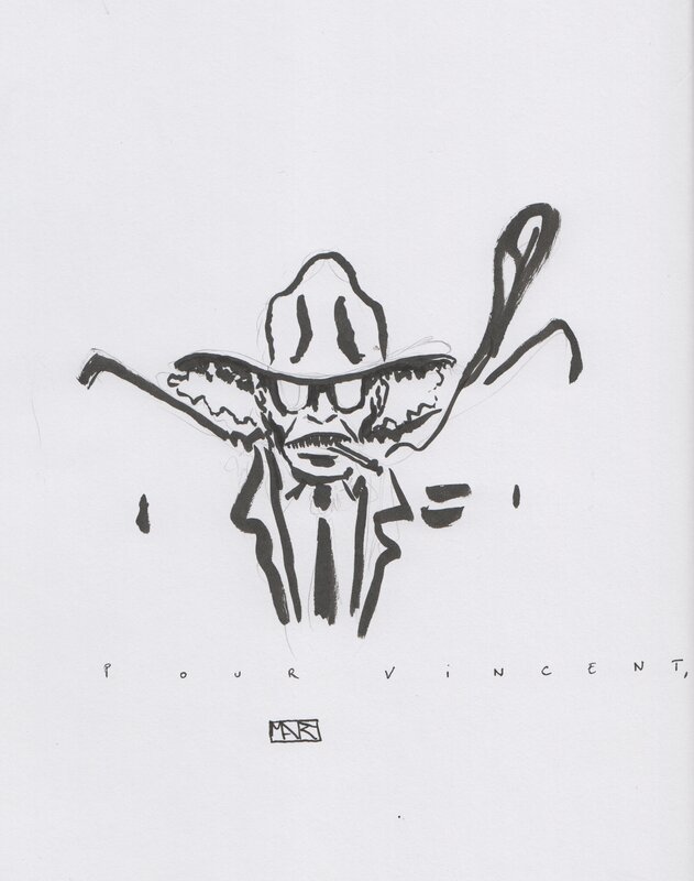 Commissaire Kouame par Donatien Mary - Dédicace