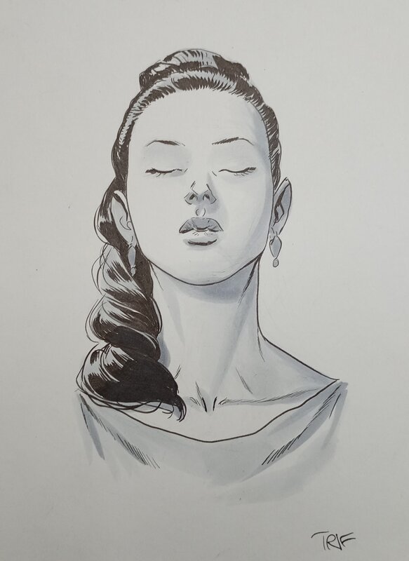 Trifogli Portrait - Illustration originale