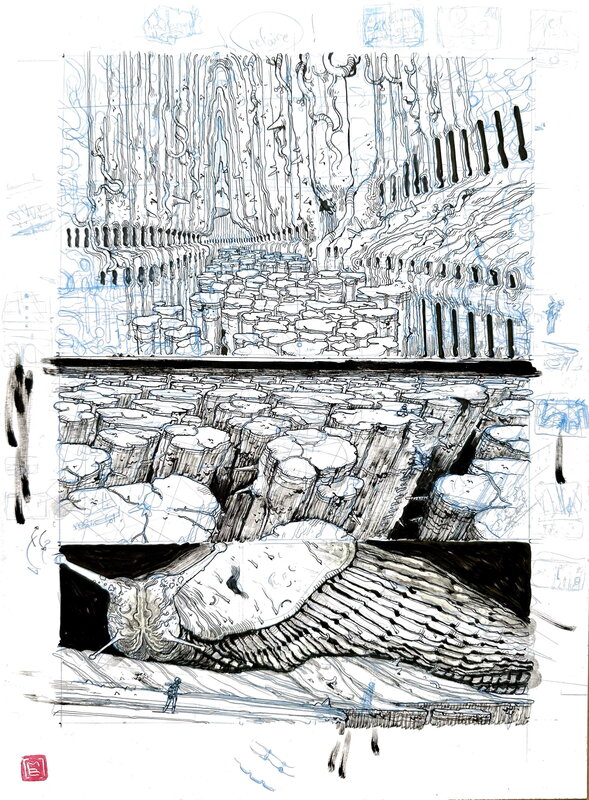 Mathieu Bablet, Silent Jenny planche 65 - Planche originale