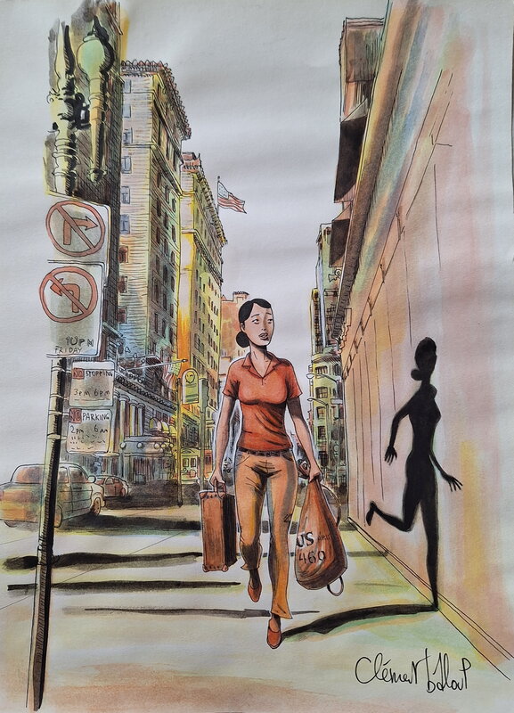 Clément Baloup, Couv. Little Saigon Tome 2 - Couverture originale